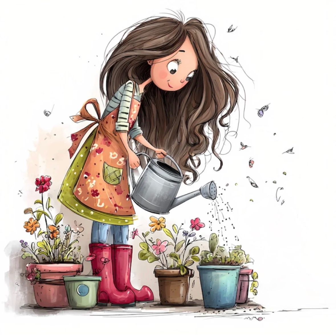 Portrait graphique de Anne Appy